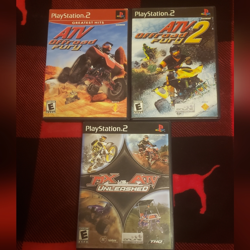 PS2 Atv game lot